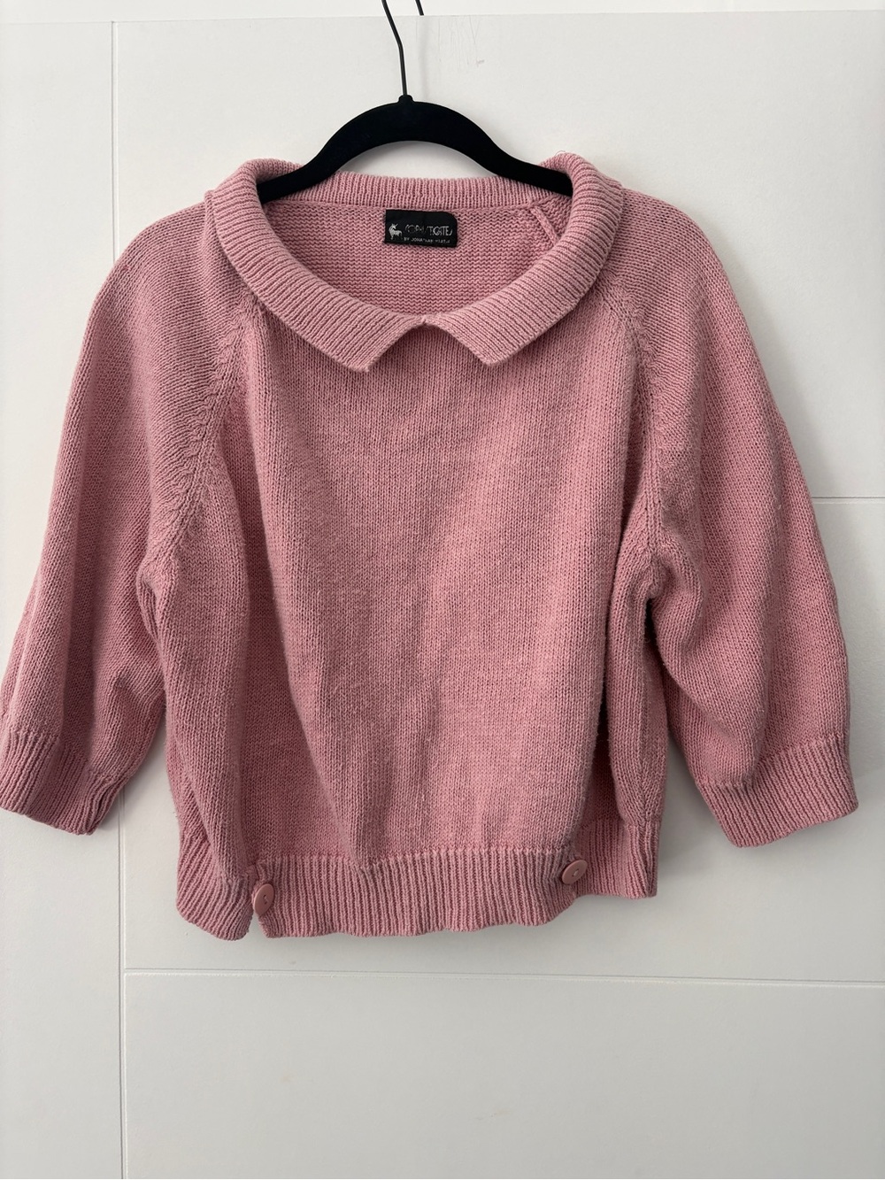 Sophisticates by Jonathan Martin Pink Knit Sweater